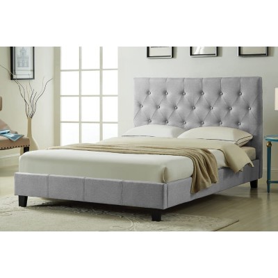 Queen Bed T2366 (Grey)